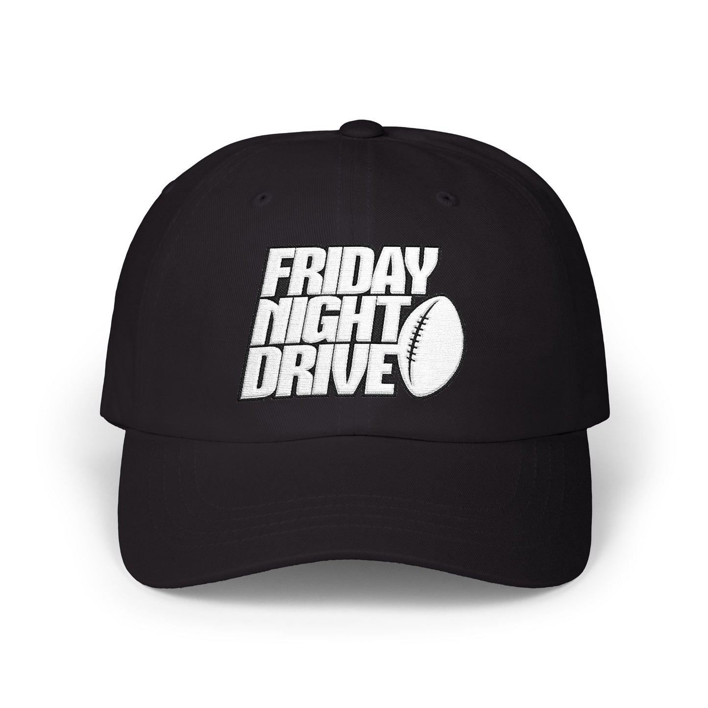 Dad Cap — "Friday Night Drive" Football Graphic Hat